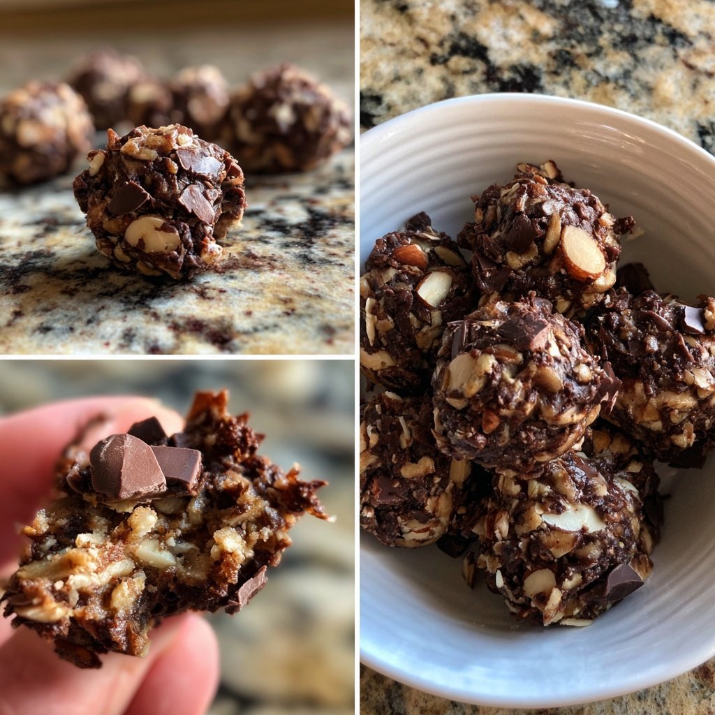 Chocolate Coconut Almond Snack Bites