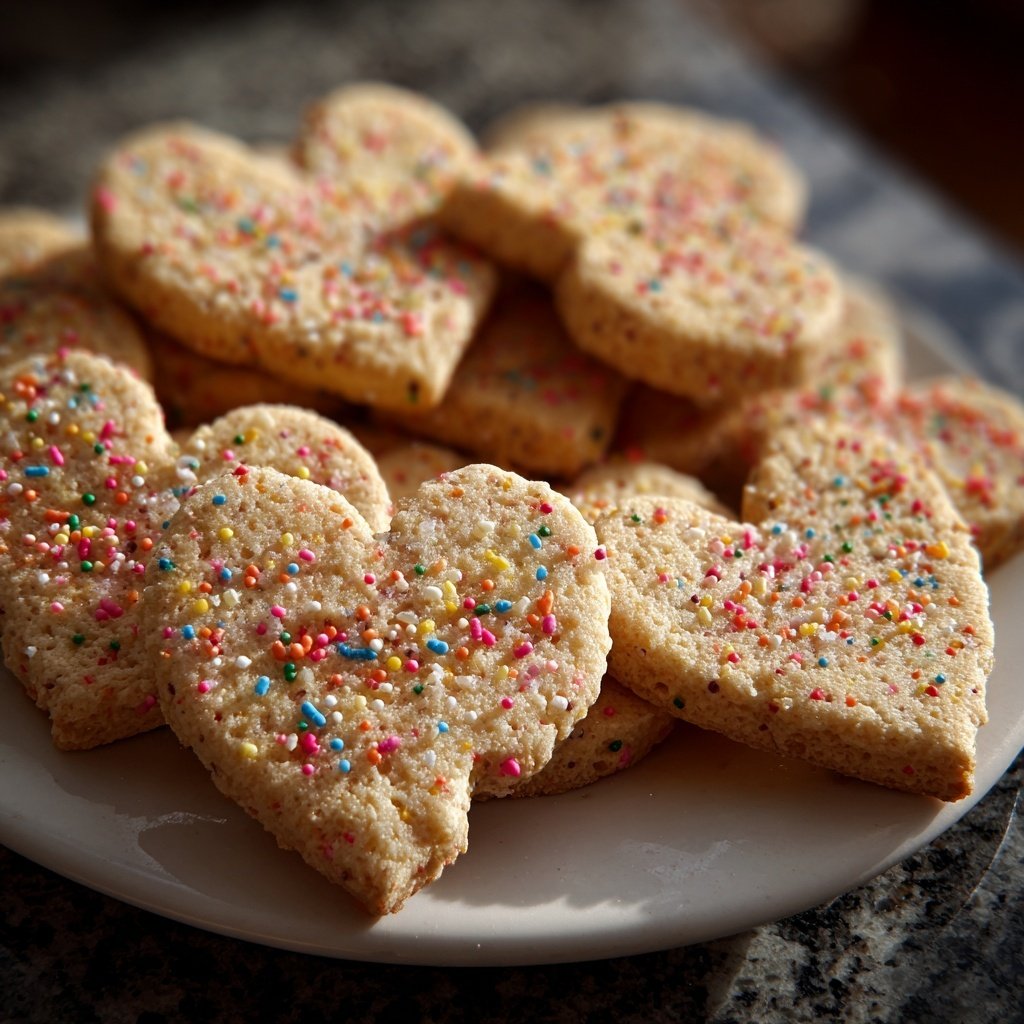 Valentines Snacks Heart Shaped Crackers