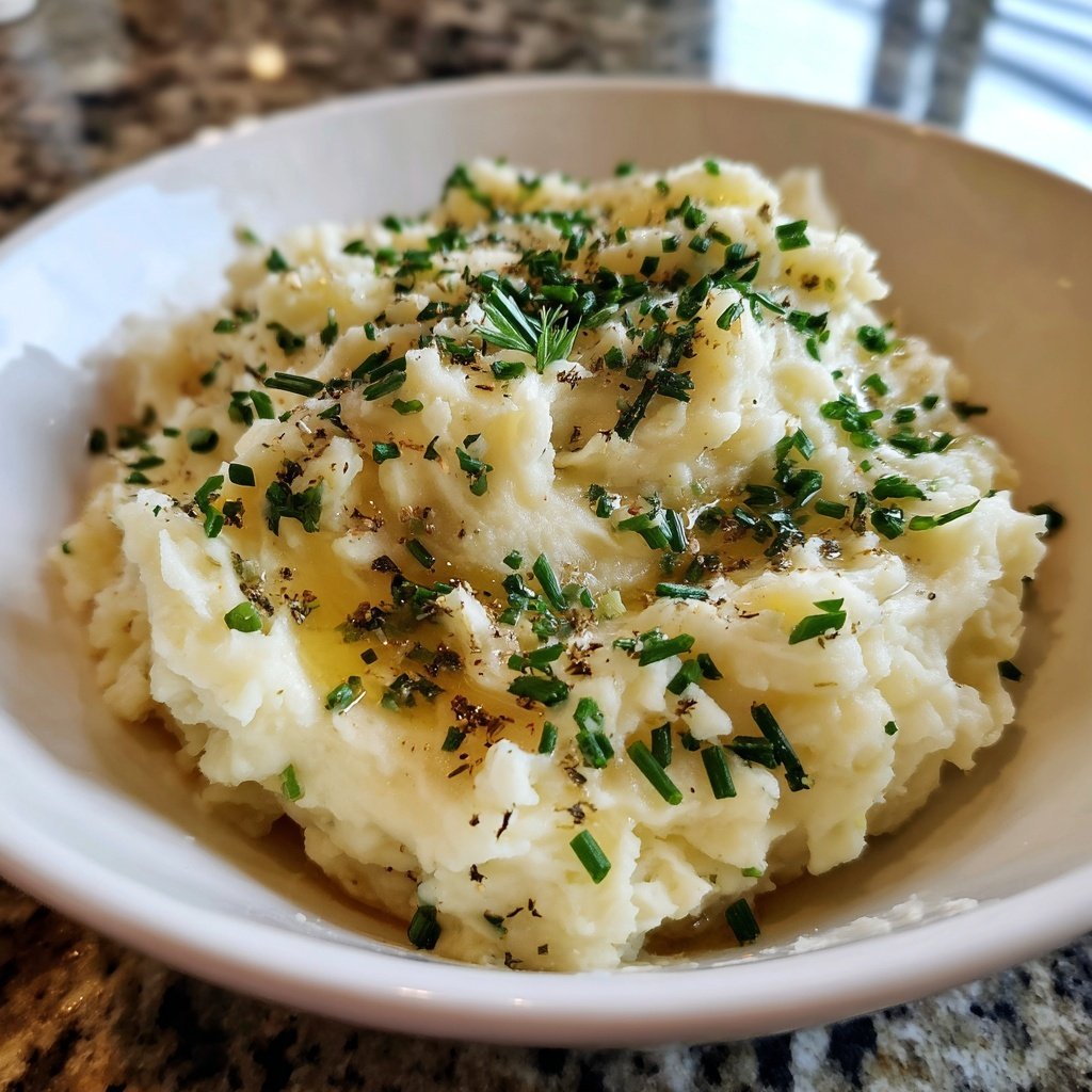 Romantic Truffle Mashed Potatoes