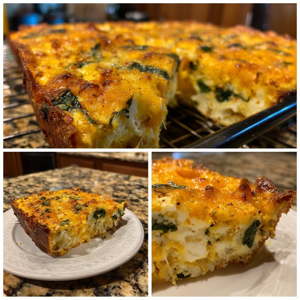 Keto Egg And Cheese Breakfast Bake