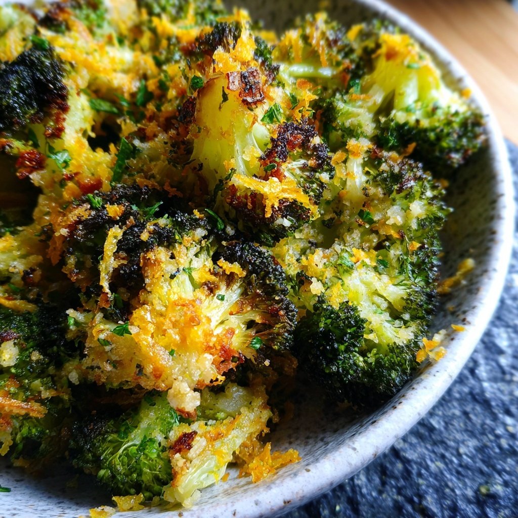 Roasted Broccoli Lemon Rice