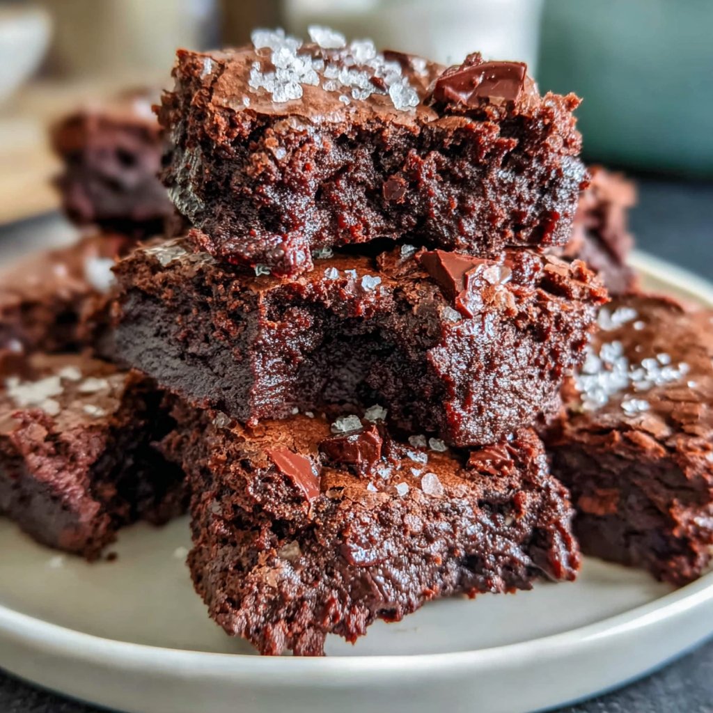 Sourdough Discard Brownies One Bowl