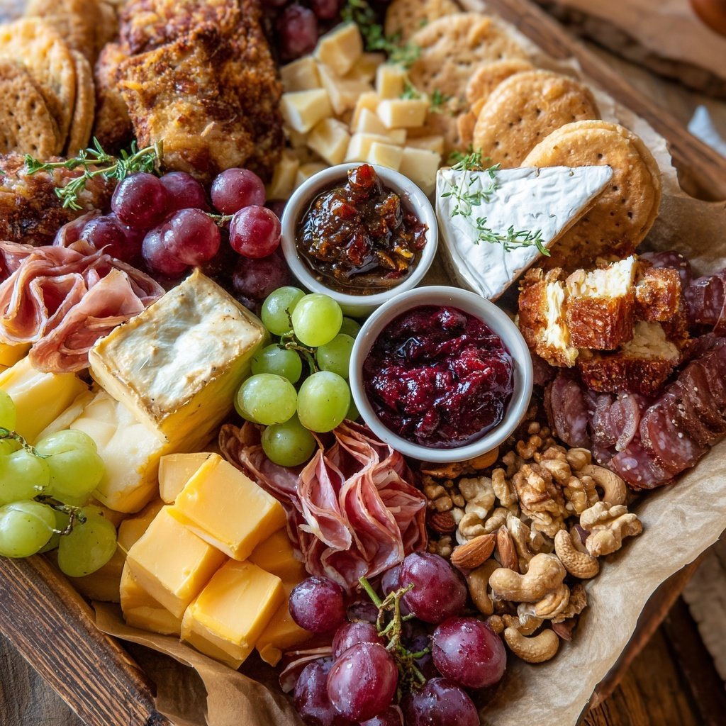 Super Bowl Charcuterie Board