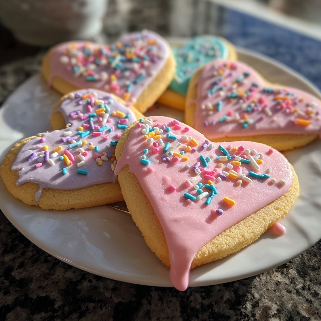 Heart-Shaped Sugar Cookies