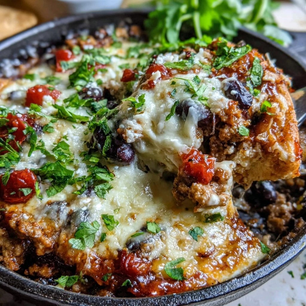 Ground Turkey Enchilada Skillet
