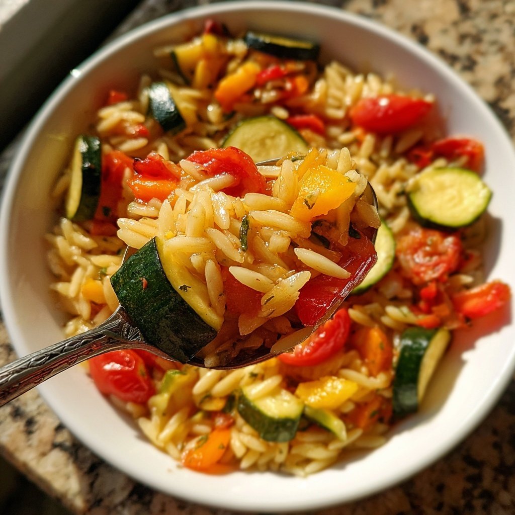 Sunday Roasted Vegetable Orzo
