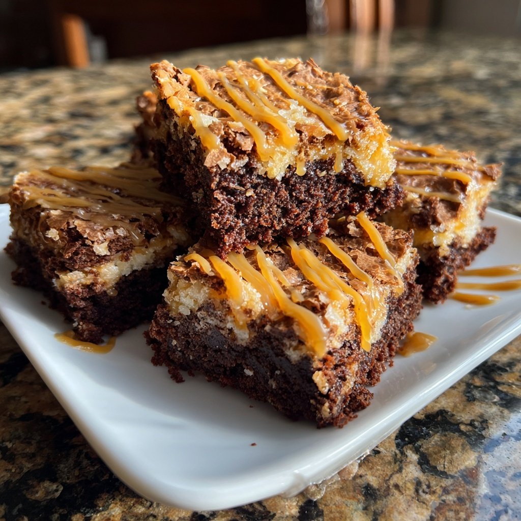 Cottage Cheese Brownies with Maple Glaze