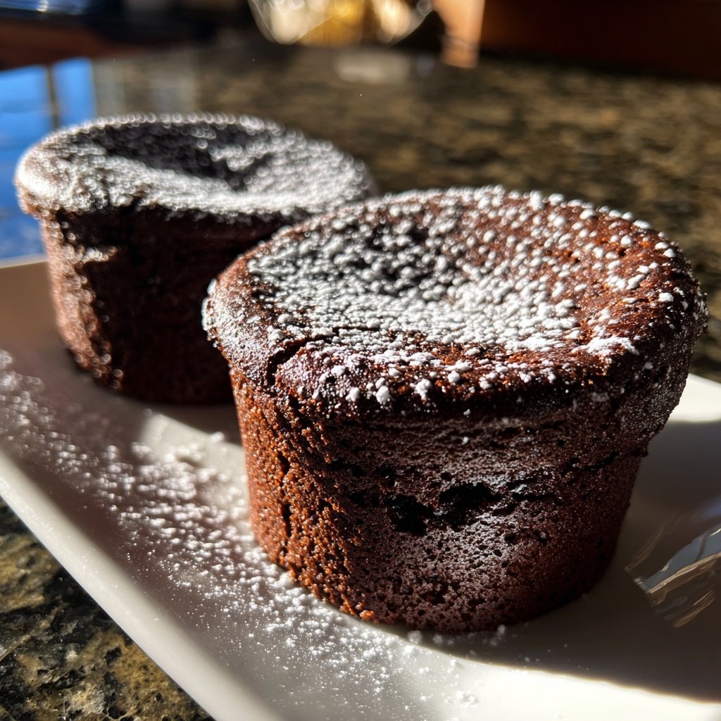 Chocolate Soufflé for Two
