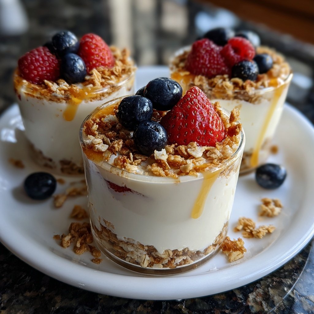 Vanilla Almond Yogurt Cups
