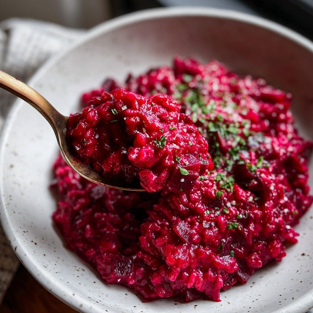 Romantic Beetroot Risotto