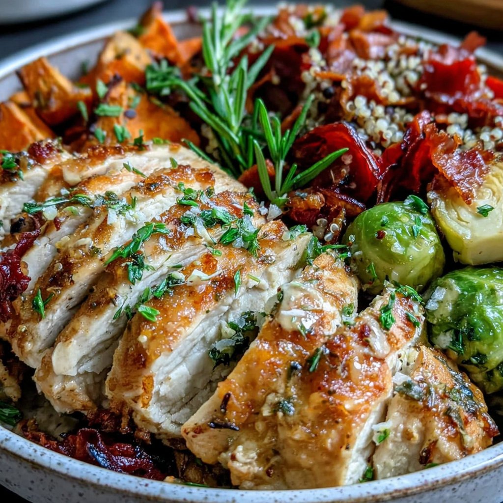 High Protein Turkey Dinner Bowl