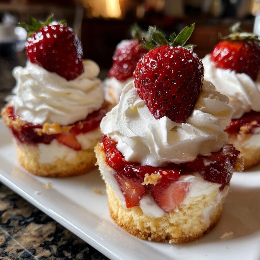Strawberry Shortcake Cups