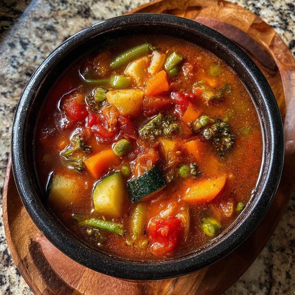 Healthy Crockpot Minestrone